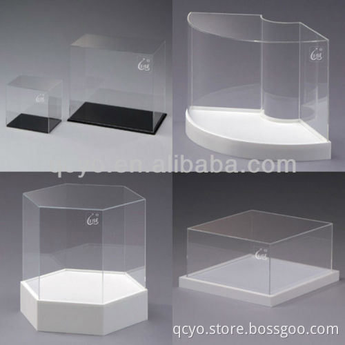 Acrylic counter cosmetic displays rack for retail stores